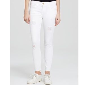 Current Elliot stiletto skinny sugar destroy